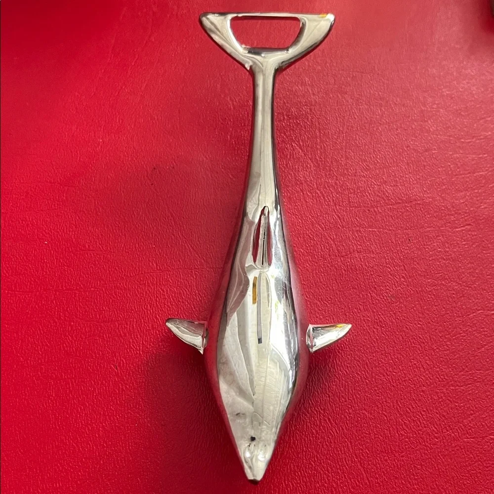 Silver Dolphin Bottle Opener